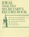 Ideal Sunday School Secretary's Record Book